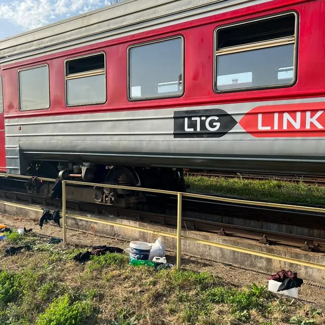 LTG Link traukinys po valymo